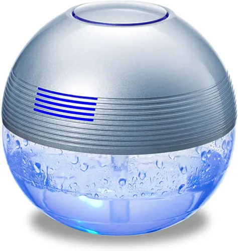 Miniatura 6 de Purificador de aire a base de agua Revitalizador Eliminador de olores Humidificador Aromaterapia Limpiador de aire (miel)