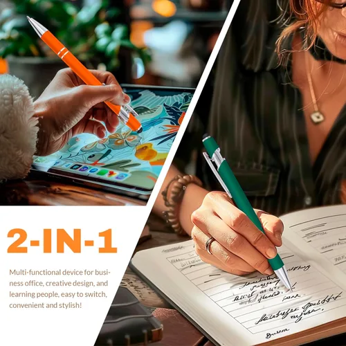Miniatura 4 de Bolígrafos personalizados, bolígrafo grabador de negocios personalizados, bolígrafos personalizados con nombre, lápices capacitivos para pantallas