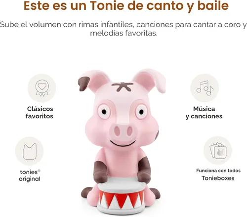 Miniatura 4 de Tonies Canciones favoritas para niños: canciones de animales, figura de juguete de audio