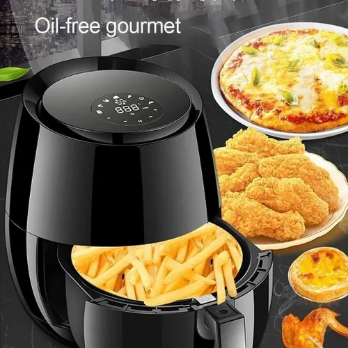 Miniatura 2 de Horno freidora de aire, pantalla digital de 5.4 cuartos de galón, preajustes de cocción con 7 ajustes preestablecidos táctiles, cocción en horno