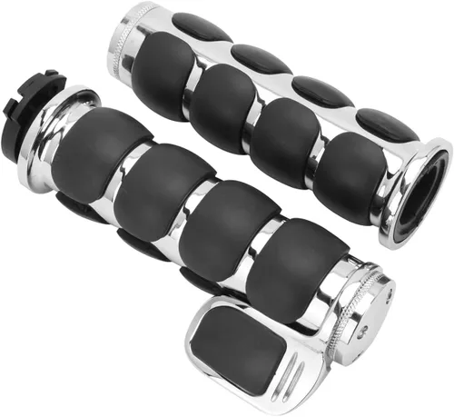 Miniatura 7 de DREAMIZER 25.4MM Motorcycle Handlebar Grips 1 inch Compatible with Honda Shadow Spirit 750 Valkyrie Fury VTX1300 VTX1800 VT400 VT750 VT1100 - Smooth