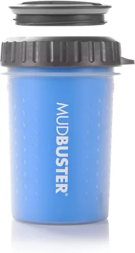 Dexas MudBuster - Limpiador de patas de perro portátil Azul (Pro Blue)