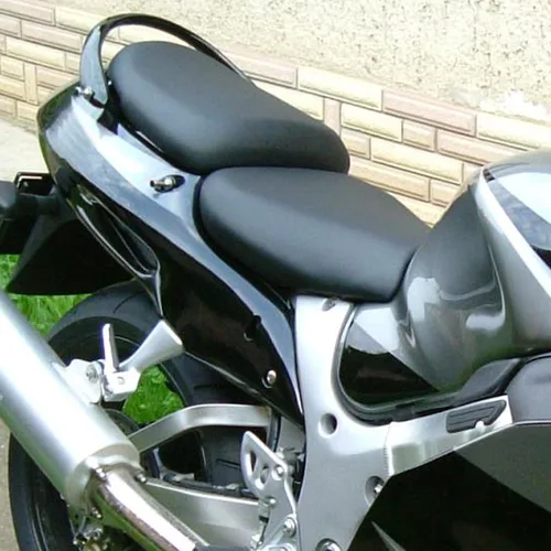 Miniatura 5 de XMT-MOTO Asiento delantero del conductor apto para Suzuki Hayabusa GSX1300R 1999-2007 negro