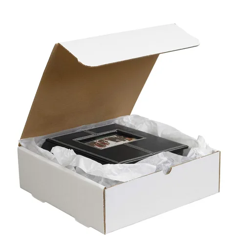 Miniatura 4 de Aviditi Cajas de correo de literatura blanca, 14 x 14 x 2 pulgadas, paquete de 50, a prueba de aplastamiento, para envío, correo y almacenamiento
