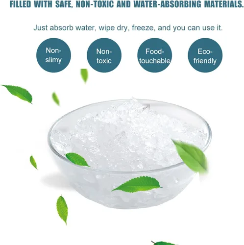 Miniatura 5 de Paquetes de hielo para enfriar y enviar, paquetes de hielo seco de larga duración para envío de alimentos congelados para envío, hojas de hielo