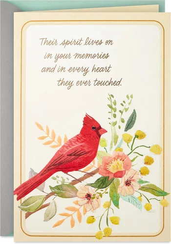 Miniatura 10 de Hallmark Tarjeta de Condolencia, Árbol (Cada Oración por la Paz)