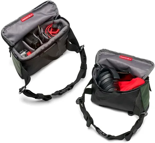 Miniatura 6 de Manfrotto Bolsa para cinturón de calle, bolsa de cintura, para cámara sin espejo, kit de vlogging, funda para cámara de hombro, accesorios