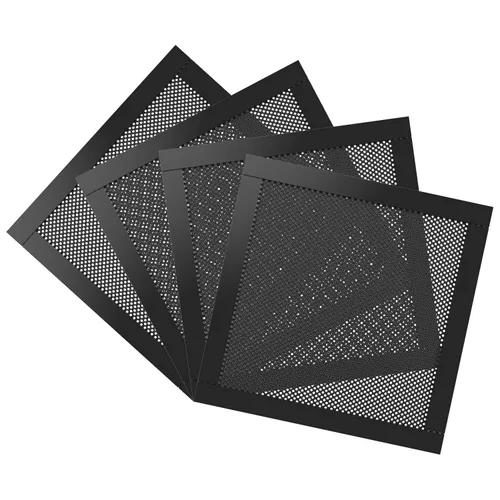 MoKo Filtro de polvo de 5.512 in para ventilador de computadora, paquete de 4, marco magnético, malla de polvo, filtro enfriador de PC, cubierta de