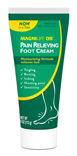 Miniatura 6 de Crema para pies MagniLife DB, alivio calmante para sensaciones de ardor, hormigueo, tirones y punzadas en los pies - Calma la piel seca, agrietada