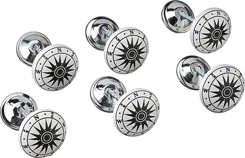 Miniatura 33 de Dritz Home - Manija para puerta de hierro fundido de diseño de aves, Dorado, 47064A