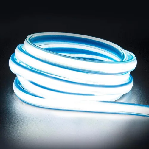 Miniatura 7 de Tira de luz LED 3000K AC 110V 1M Iluminación impermeable 110 voltios Tira de luz LED COB enchufable 1 metro Blanco cálido para iluminación