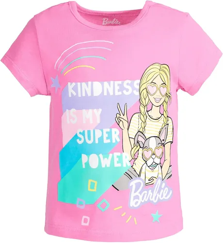 Miniatura 5 de Barbie Paquete de 2 camisetas para niñas de niños pequeños a niños pequeños