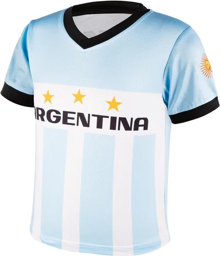 Miniatura 24 de Cnins Camisetas de entrenamiento de fútbol para niños de 2 a 14 años, trajes de práctica para niños y niñas con colores del equipo nacional
