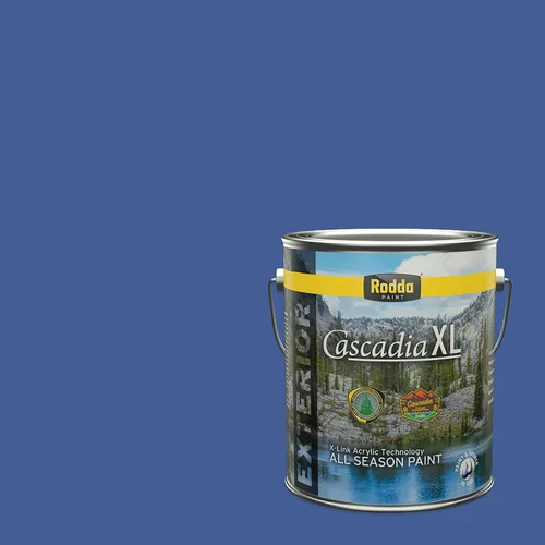 Miniatura 136 de Rodda Paint CASCADIA XL - Pintura satinada e imprimación para exteriores en uno, cuarto de galón, ancla