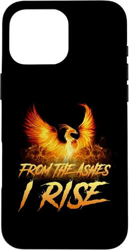 Miniatura 19 de Funda de regalo motivacional para iPhone 13 Pro Max From the Ashes I Rise Phoenix Bird