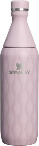 Miniatura 22 de Stanley All Day - Botella delgada de 20 onzas, tapa giratoria con sello a prueba de fugas, diseño delgado para viajes y gimnasio, acero inoxidable