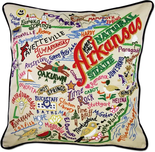 Miniatura 56 de Catstudio Almohada decorativa bordada a mano de Texas