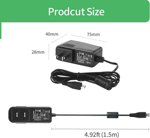 Miniatura 2 de Cargador de pared micro USB de 5V 2A, adaptador de fuente de alimentación micro USB AC/DC 5V para Raspberry Pi Zero, Kindle Paperwhite, Echo Dot
