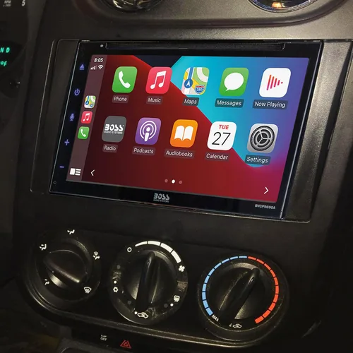Miniatura 6 de Scosche ICCR6BN Kit de instalación de radio Double DIN para salpicadero Compatible con vehículos selectos Chrysler, Dodge, Jeep y RAM de 2007-2019