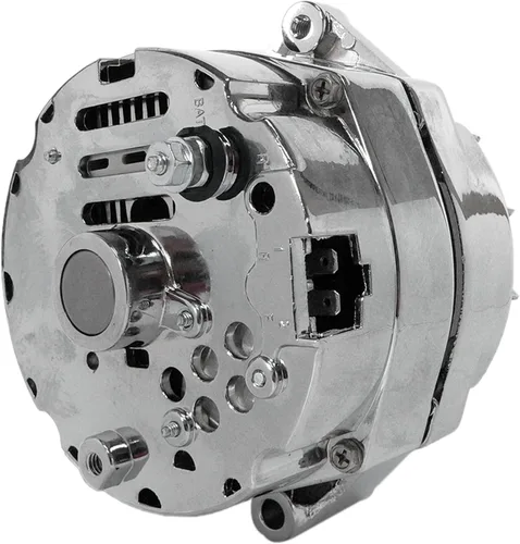 Miniatura 3 de DB Electrical ADR0336-C Alternador Cromado Compatible/Reemplazo para Chevrolet General Motors 110 Amp 3-Cable Configuración 65, 67-85, Corte Bajo