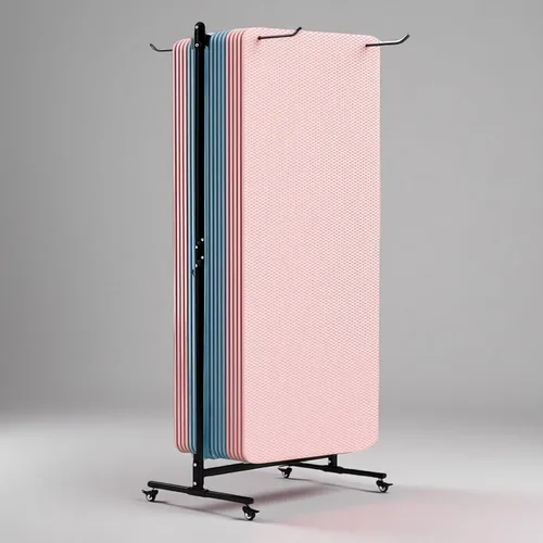 Soporte para tapete de yoga colgante, carrito de esterilla de yoga rodante, estante de almacenamiento de gran capacidad, con perforador, estante de