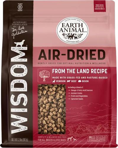 Miniatura 10 de Earth Animal Wisdom - Alimento seco para perros, receta de pollo, alimento seco natural de primera calidad para todas las razas y edades, bolsa de 2