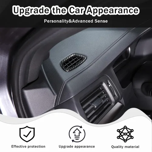 Miniatura 2 de 2 cubiertas de marco de salida de aire superior para Honda Pilot 2016-2022/Honda Ridgeline 2017-2023/Honda Passport 2019-2023, accesorios ABS