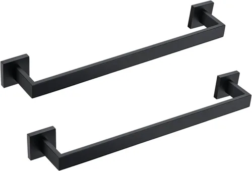 Miniatura 12 de BANOLUX - Toallero individual de 12 pulgadas para baño, toallero para baño, montado en la pared, soporte de toalla de mano de acero inoxidable Cromo