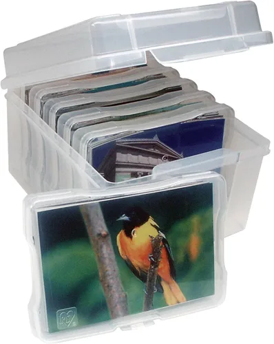 Miniatura 2 de Advantus (61989CT) caja transparente para guardar fotos con 6 compartimiento individuales