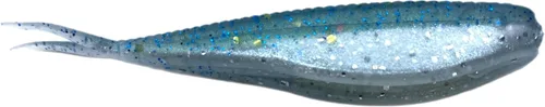 Miniatura 16 de Phat Pak Baits - Micro Drunkin Shad Tiny Fluke Style LiveScope FFS Soft Jerkbait 2.5" 30ct Soft Plastic BFS Bass Fishing Lure Yellow Perch