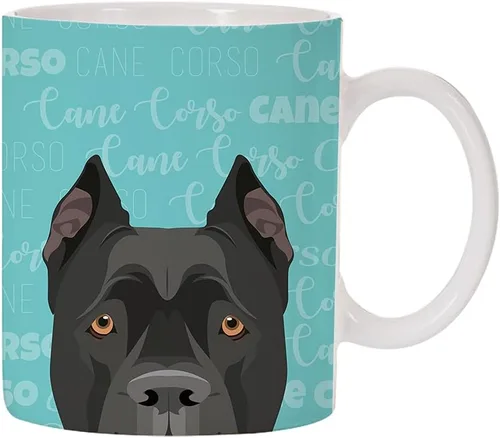 Miniatura 18 de Taza de café de cerámica con diseño de raza de perro de 11 oz (Border Collie)