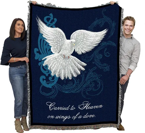 Miniatura 19 de Pure Country Weavers Manta con texto en inglés «Wherever A Beautiful Soul Has Been, There is A Trail of Beautiful Memories», tapiz de regalo