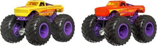Miniatura 5 de Hot Wheels Monster Trucks - Surtido de juguetes de coche con cambio de color, 3 años