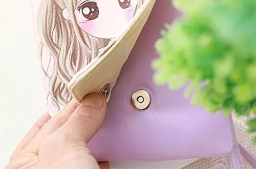 Miniatura 7 de Mini bolso de hombro de piel sintética para adolescentes y niñas