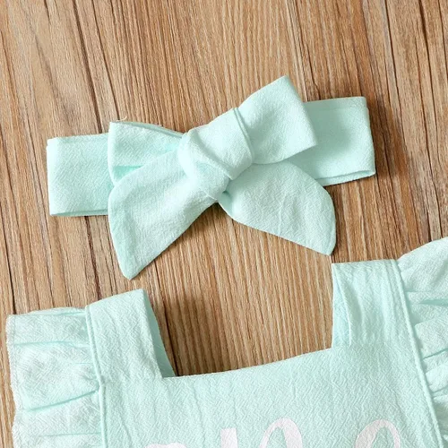 Miniatura 85 de Shalofer Traje de primer cumpleaños para bebé niña con diadema