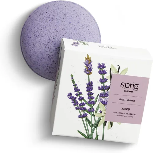Miniatura 9 de Sprig by KOHLER - Bomba de baño de manzanilla + té verde, hipoalergénica, fabricada con ingredientes botánicos naturales e ingredientes de primera