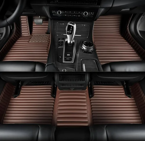 Miniatura 11 de Alfombrillas de Piso de Automóvil de Ajuste Personalizado por SARAHS - Cuero PU Impermeable de Cobertura Completa para la Mayoría de Automóviles