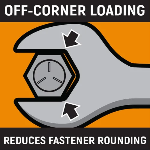 Miniatura 7 de GEARWRENCH Llave combinada de trinquete de 11 mm con arco oscilante de 4 grados y 12 puntos - 86911