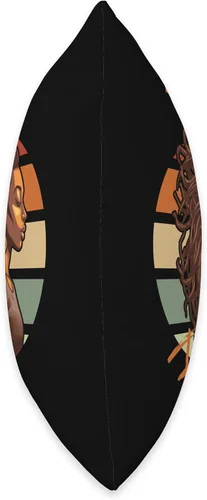 Miniatura 2 de Locs Afro Dreadlocks Love Natural Beauty Hair It's the Locs for Me Afro Hair - Almohada negra americana africana, 16 x 16 pulgadas, multicolor