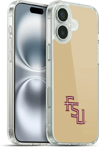 Miniatura 197 de Head Case Designs Funda de gel suave FSU Seminoles de la Universidad Estatal de Florida con licencia oficial compatible con Apple iPhone 13 Pro Max