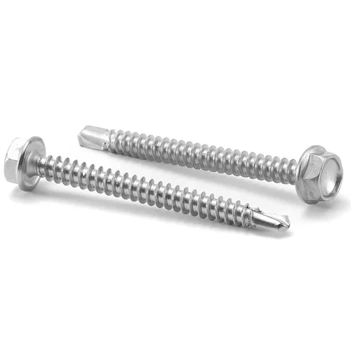 Miniatura 13 de Tornillos de chapa metálica #8 x 3/4 pulgadas, 100 tornillos de acero inoxidable 410 tornillos autorroscantes rápidos de acero inoxidable 410 SG TZH