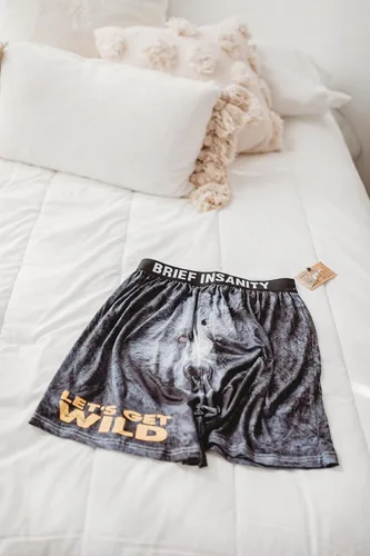 Miniatura 21 de BRIEF INSANITY Funny & Comfy Boxer Shorts and Pajama Pants for Men & Women Novelty Graphic Underwear & Loungewear