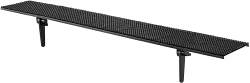 Miniatura 10 de Bracwiser Estante superior de TV sin taladros de 16.7 pulgadas de ancho, soporte de montaje superior para monitor, plataforma para altavoces