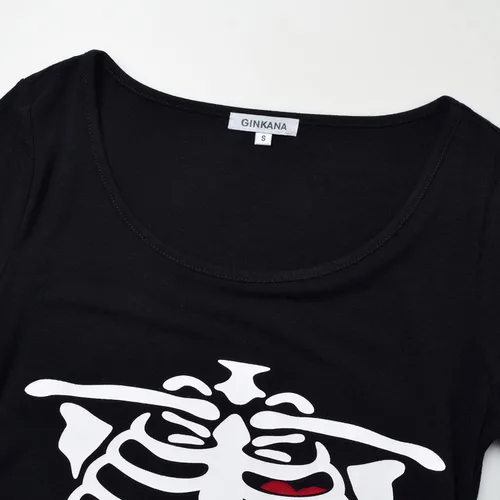 Miniatura 65 de GINKANA Blusas de maternidad de manga corta, diseño floral, fruncido, casual, para mamá, para embarazo