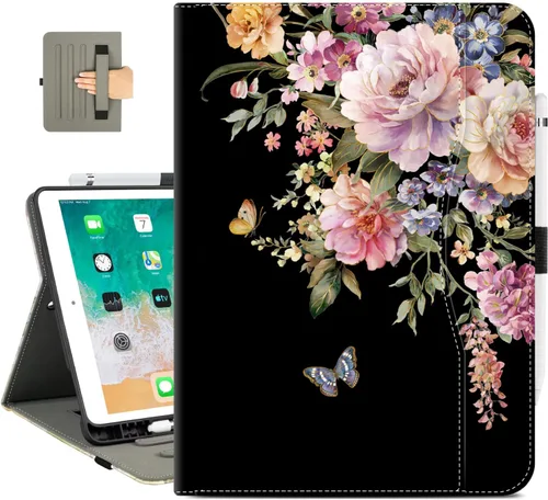 Miniatura 14 de Vimorco Funda para iPad de 9ª/8ª/7ª generación de 10.2 pulgadas, para iPad Pro de 10.5 pulgadas, para iPad Air de 3ª generación con soporte