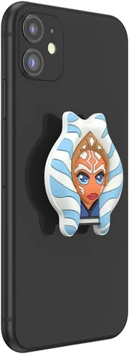 Miniatura 3 de PopSockets Agarre adhesivo para teléfono, soporte, soporte para teléfono, Star Wars - Ahsoka Tano PopOut Ashoka