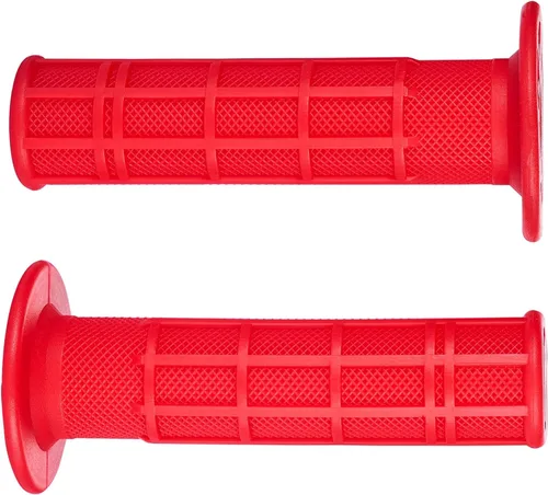 Miniatura 6 de 7/8'' ATV Grips Universal Handlebar Grips Soft Rubber Motorcycle Grip for ATV Polaris Thumb Throttle Kid Youth 4 Wheeler Quad 400ex Rojo