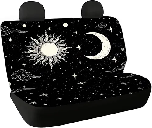 Miniatura 8 de AFPANQZ Funda protectora para asiento trasero de automóvil, con bandera patriótica estadounidense, solo para asiento trasero de automóvil, camión