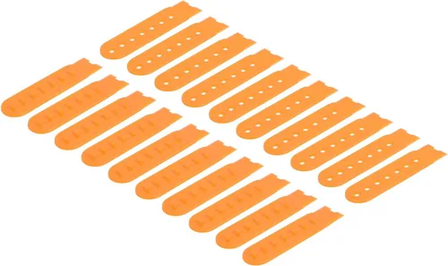 Miniatura 31 de uxcell Tapa de correa Snapback, agujeros de plástico ajustable sombrero broche hebilla reemplazo para reparación de tapas