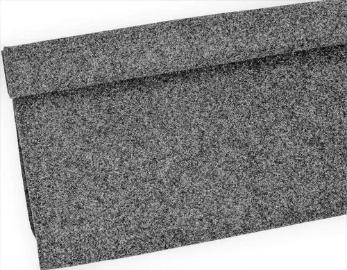 C10LG - Alfombra gris claro de 10 pies de largo x 4 pies de ancho para altavoz, alfombra de subcaja, RV, barco, marino, camión, automóvil, forro de